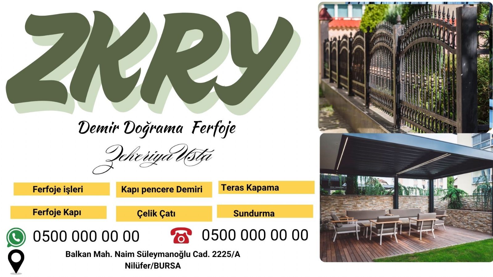 Barış Mahallesi Demirci